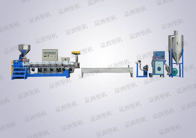 小型熱敏性單階塑料造粒機